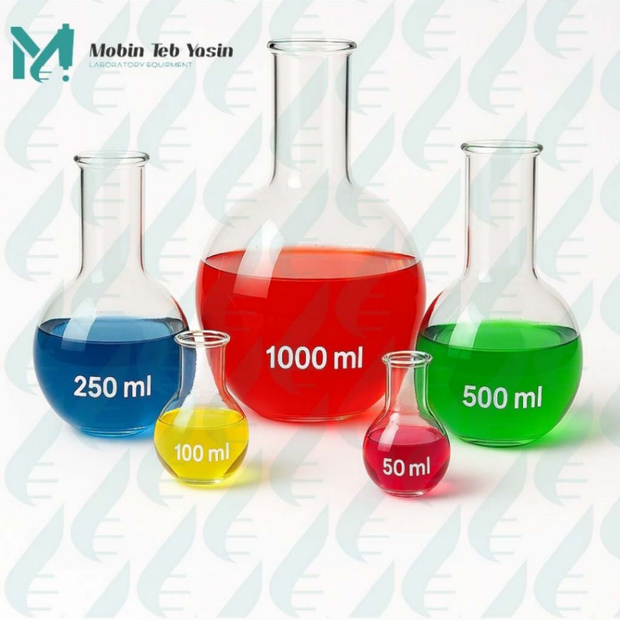balon tah gerd بالن ته گرد شیشه ای - Image 1